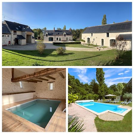 Les Gites De La Pellerie - 2 Piscines Interieur & Exterieur - Touraine - 3 Gites - Familial, Calme, Campagne Saint-Branchs Exterior foto