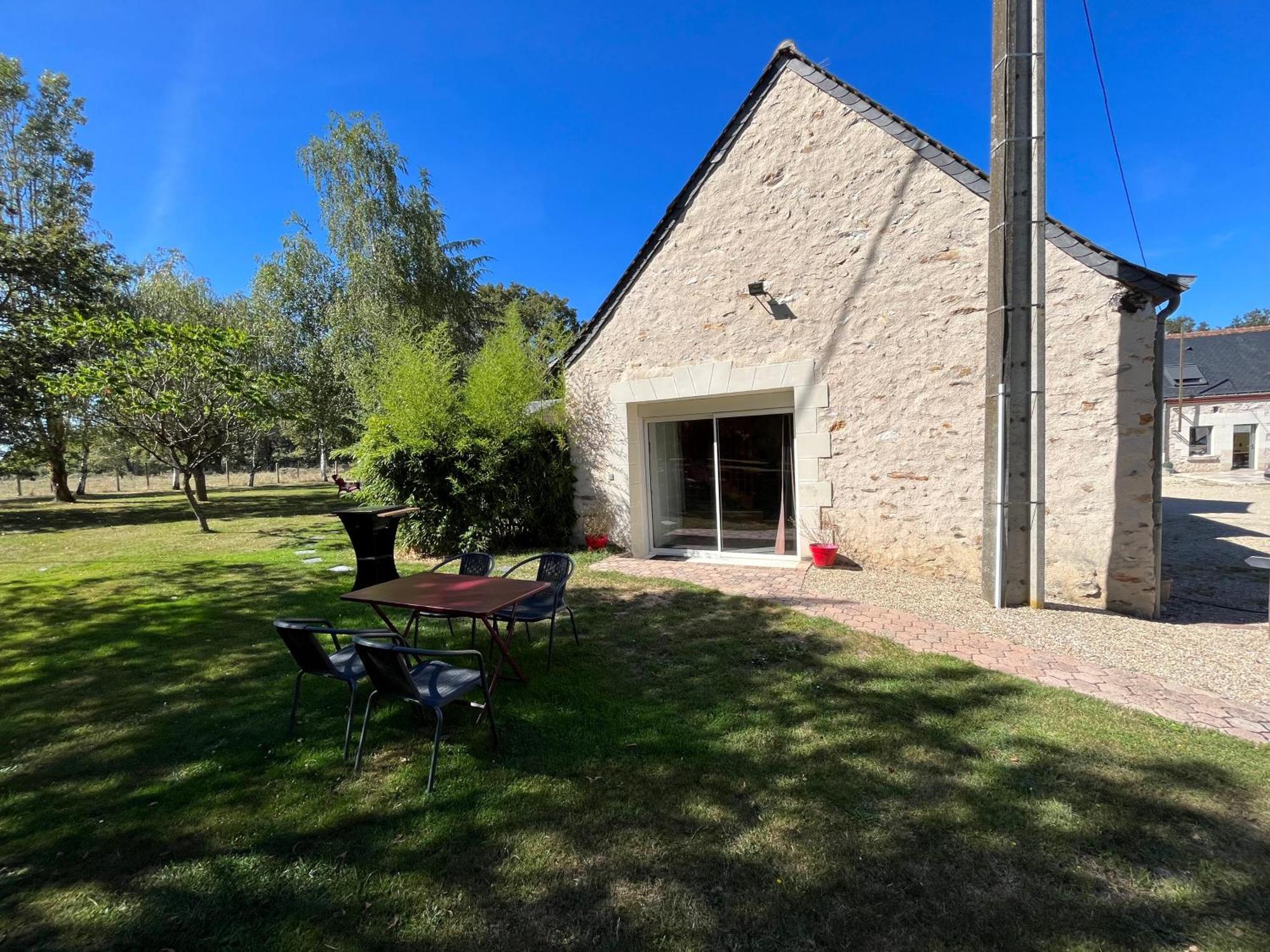 Les Gites De La Pellerie - 2 Piscines Interieur & Exterieur - Touraine - 3 Gites - Familial, Calme, Campagne Saint-Branchs Exterior foto