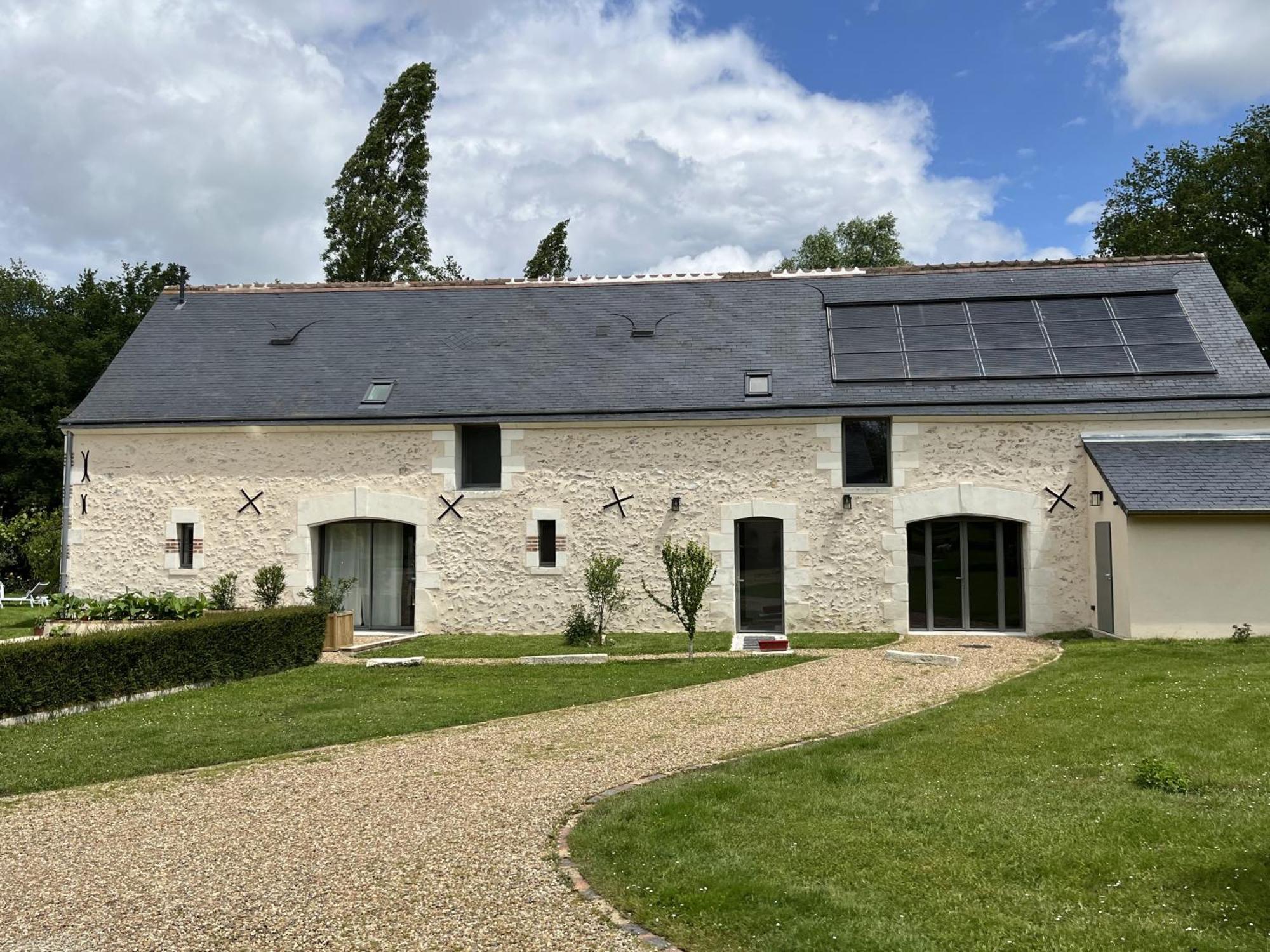 Les Gites De La Pellerie - 2 Piscines Interieur & Exterieur - Touraine - 3 Gites - Familial, Calme, Campagne Saint-Branchs Exterior foto
